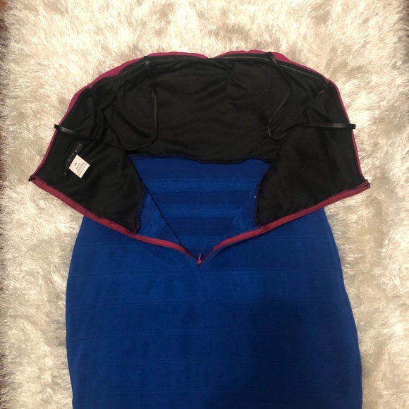 CITY STUDIO beautiful strapless dress/juniors size 11 - Picture 3 of 4